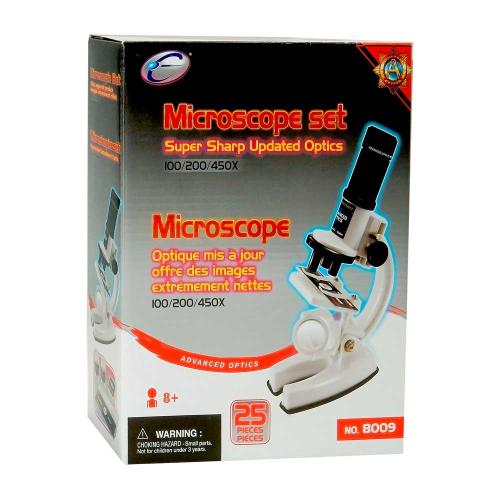 Набор для опытов с микроскопом 25 предметов Eastcolight 8009 фото 2