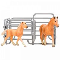 Набор фигурок Мир лошадей Авелинская лошадь и жеребенок Masai Mara MM204-005
