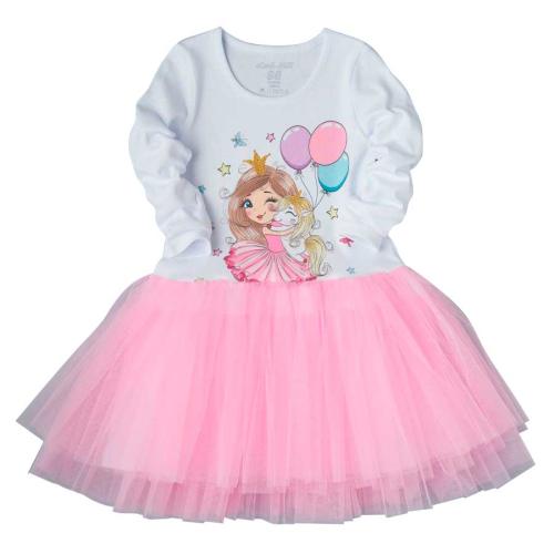 Платье для девочки Принцесса с Единорожком Маленькая звезда 5157 фото 2