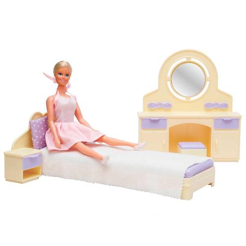 Набор мебели для кукол Спальня Маленькая принцесса Огонек С-1562