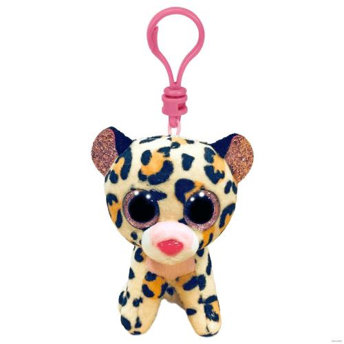 Мягкая игрушка-брелок леопард Livvie 10см Beanie Babies Ty Inc 35248
