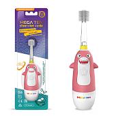 Детская электрическая зубная щетка Акулёнок Mega Ten kids sonic 121-MKS920 в Феодосии