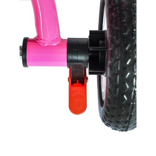 Велосипед трёхколесный с ручкой Velobibi ВЛ-0868 розовый фото 13