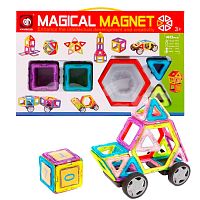 Магнитный конструктор Magical Magnet 40 деталей Наша Игрушка 702