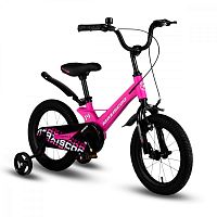 Велосипед детский Maxiscoo Space Стандарт Плюс 14'' 2024 Maxitoys MSC-S1432 ультра розовый