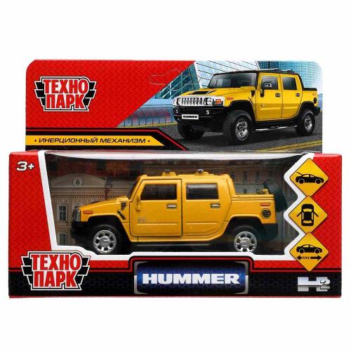 Коллекционная машинка Hummer H2 Pickup Технопарк HUM2PICKUP-12-YE фото 7