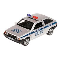 Игрушка Машина Lada-2108 Спутник Полиция Технопарк 2108-12SLPOL-SR