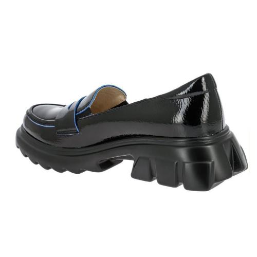 Туфли лакированные школьные Kenka RXO_20822-06_black-navy фото 2
