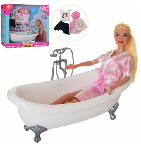 Игровой набор с куклой Ванные процедуры Defa Lucy 8444