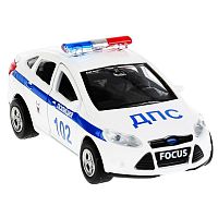 Металлическая машинка Ford Focus Полиция Технопарк SB-16-45-P(W)-WB