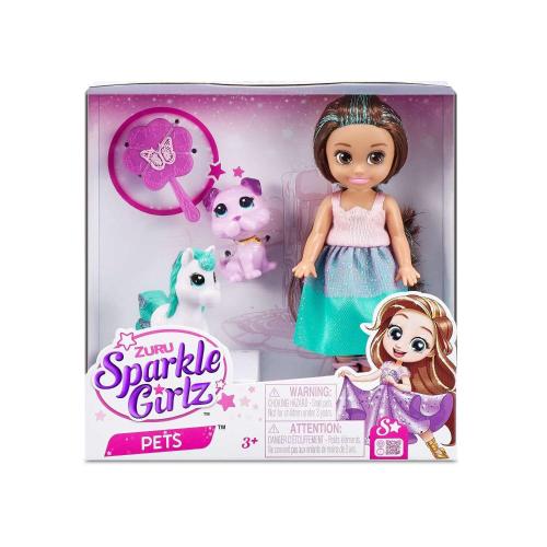 Игровой набор Sparkle Girlz Принцесса с питомцами Zuru 100522 фото 11