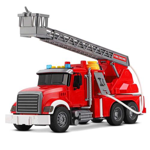 Игрушка Пожарная машина с лестницей Autodrive 0404180JB фото 3