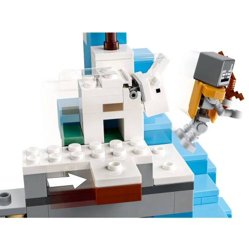 Конструктор Lego Minecraft 21243 Ледяные вершины фото 4