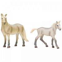 Набор фигурок Мир лошадей Арабская лошадь и жеребенок Masai Mara MM204-001