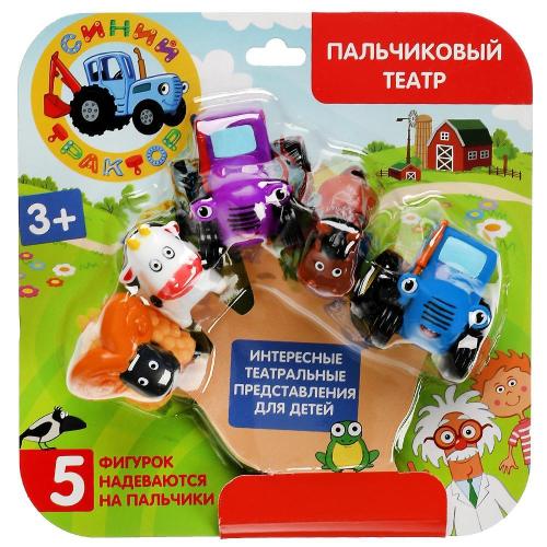 Набор игрушек для ванны Пальчиковый театр Синий Трактор Капитошка STR-05 фото 5