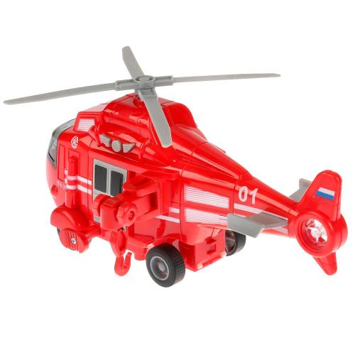 Коллекционная металлическая модель Пожарный вертолет Технопарк WY760-FIR фото 2