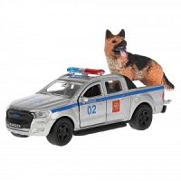 Игрушка Машина Ford Ranger Пикап 12 см и собака Технопарк SB-18-09-FR-P+DOG-WB