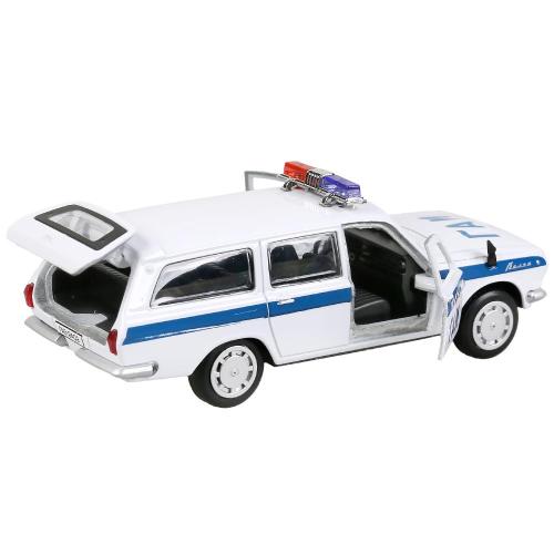 Машина Полиция ГАЗ-2402 Волга Технопарк 2402-12SLPOL-WH фото 2