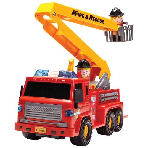 Игровой набор Пожарная машина с двумя фигурками Daesung 40375 фото 2