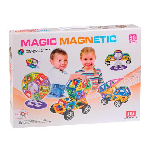 Магнитный конструктор Magic Magnetic 86 деталей Наша Игрушка 200594776 фото 4