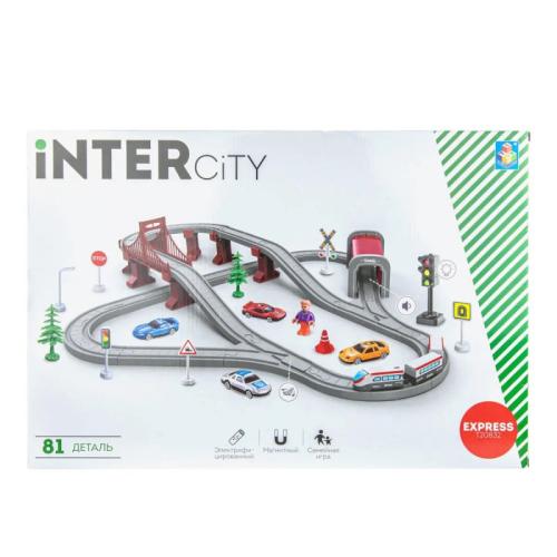 Игровой набор InterCity Express железная дорога Большой город 1toy Т20832 фото 3