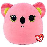 Мягкая игрушка Розовая коала Poppy Squish-а-Boos 25 см TY inc 39226