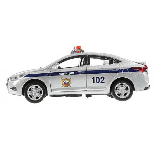 Машина Hyundai Solaris Полиция Технопарк SOLARIS2-12SLPOL-SR фото 2