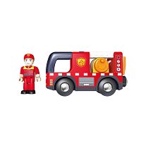 Игрушка Пожарная машина с сиреной Hape E3737_HP