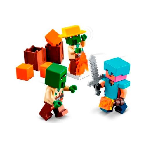 Конструктор Lego Minecraft 21190 Заброшенная деревня фото 3