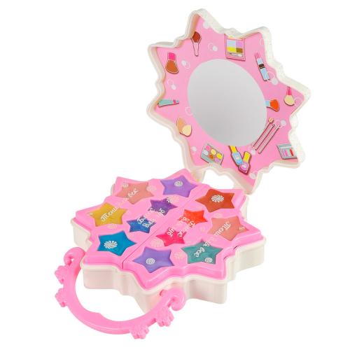 Набор косметики для девочек в кейсе Розовый кристалл Зефирка K-0052 фото 2