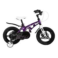 Детский двухколесный велосипед Cosmic Делюкс плюс 14 Maxiscoo MSC-C1417D фиолетовый