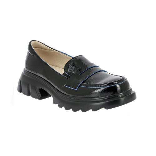 Туфли лакированные школьные Kenka RXO_20822-06_black-navy