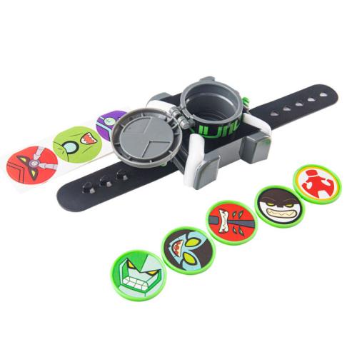 Игровой набор часы Омнитрикс дискомет и 3 мини-фигурки Playmates Toys Ben 10 фото 2