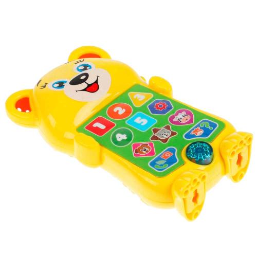 Развивающая игрушка Мой первый телефончик Весёлый мишка Умка HT895-R фото 2