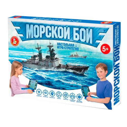 Настольная игра Морской бой Десятое Королевство 02452